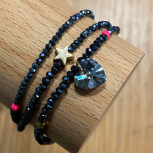 Load image into Gallery viewer, Navy & Neon Pink Wrist Wrap