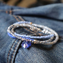 Load image into Gallery viewer, Bluebell Heart Wrist Wrap